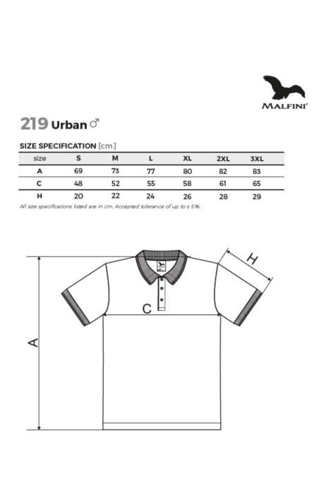 KOSZULKA POLO MĘSKA URBAN-219