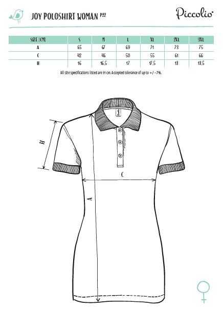 KOSZULKA POLO DAMSKA JOY-P22