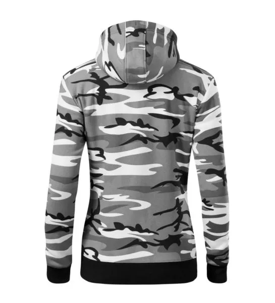 BLUZA DAMSKA CAMO ZIPPER-C20