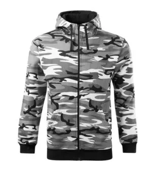BLUZA MĘSKA CAMO ZIPPER-C19