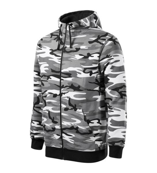 BLUZA MĘSKA CAMO ZIPPER-C19