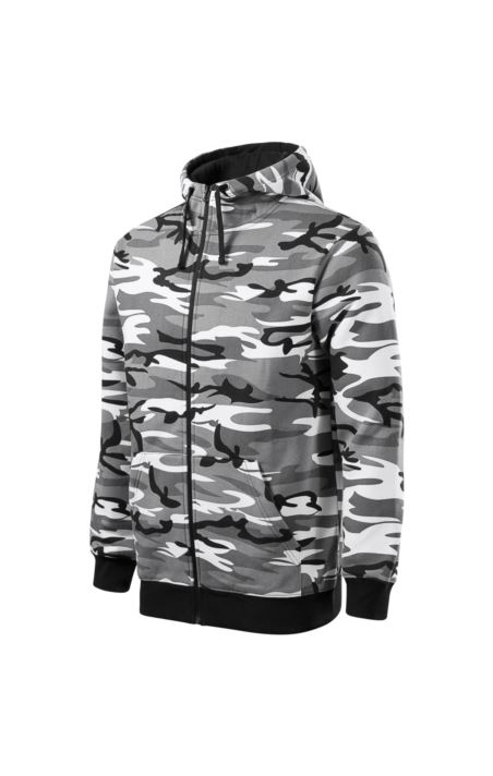 BLUZA MĘSKA CAMO ZIPPER-C19