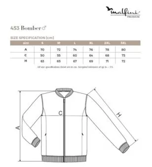 BLUZA MĘSKA BOMBER-453 2