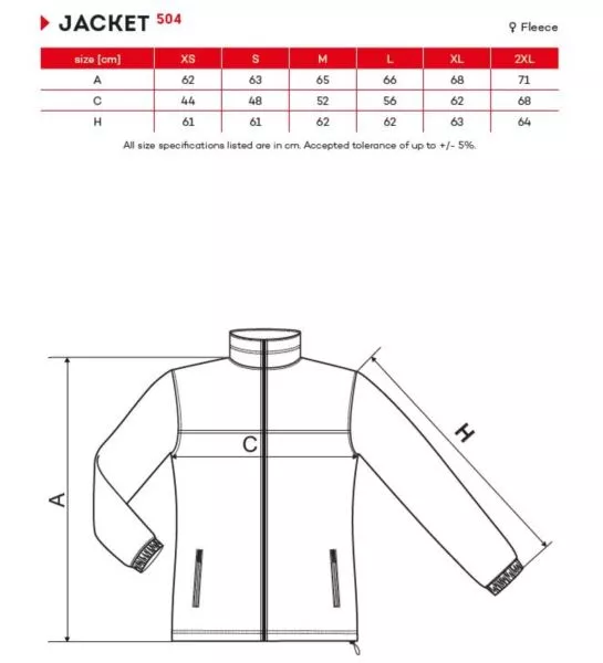 POLAR DAMSKI JACKET-504