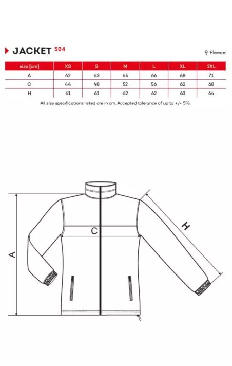 POLAR DAMSKI JACKET-504