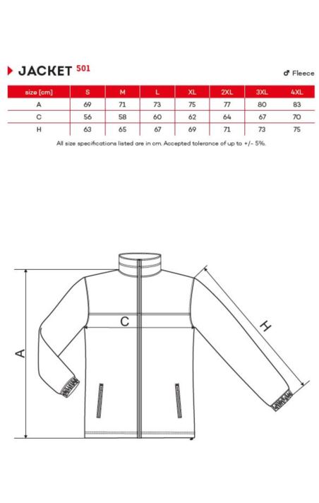 POLAR MĘSKI JACKET-501