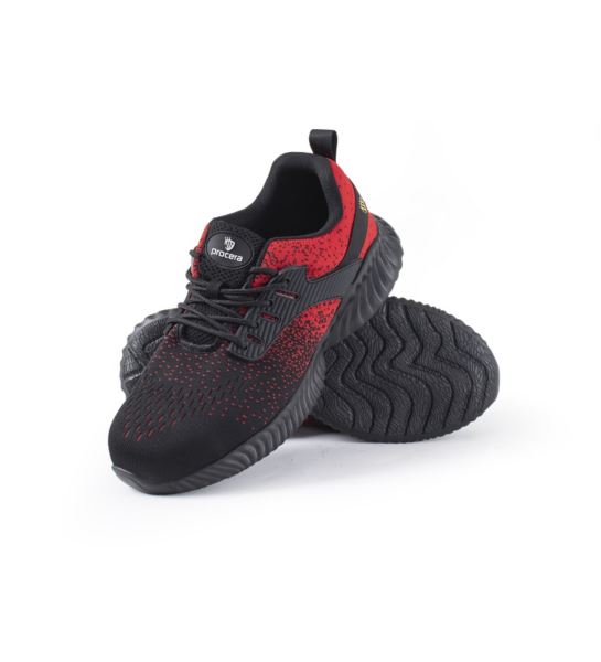 PÓŁBUTY OCHRONNE - TEXO-FLY RED S1