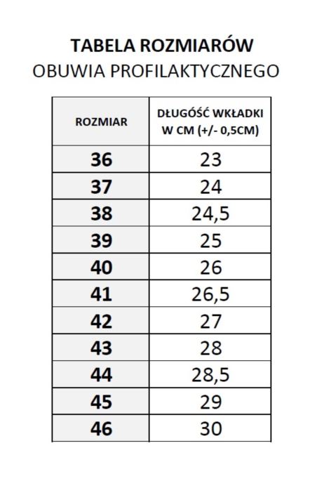 OBUWIE PROFILAKTYCZNE - BIANCA G