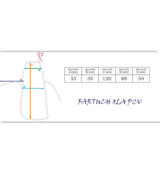 FARTUCH OLA PCV