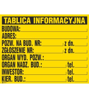 ZNAK BEZPIECZEŃSTWA - Z-TB1 2
