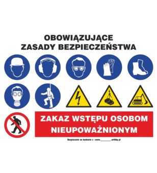 ZNAK BEZPIECZEŃSTWA - Z-ZB1