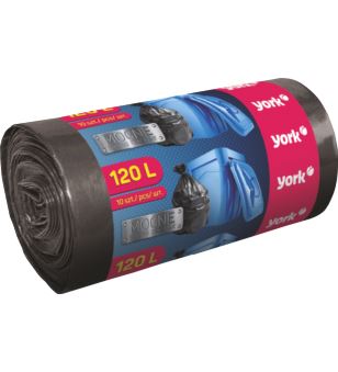 WORKI NA ŚMIECI MOCNE 120L / 10 SZT - YWORMOC120L