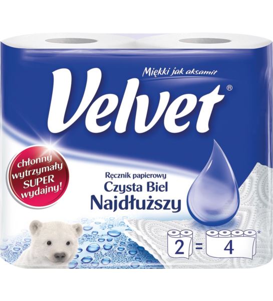 RĘCZNIKI PAPIEROWE - VELVET-REC_W