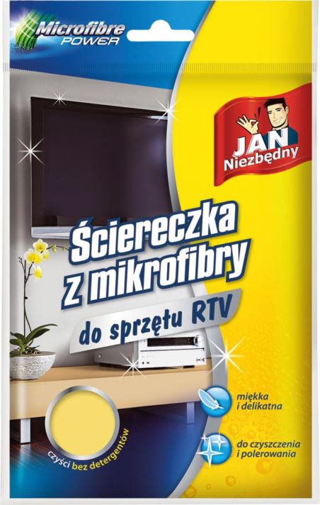 ŚCIERKA Z MIKROFIBRY - JAN-SCIEM-RTV