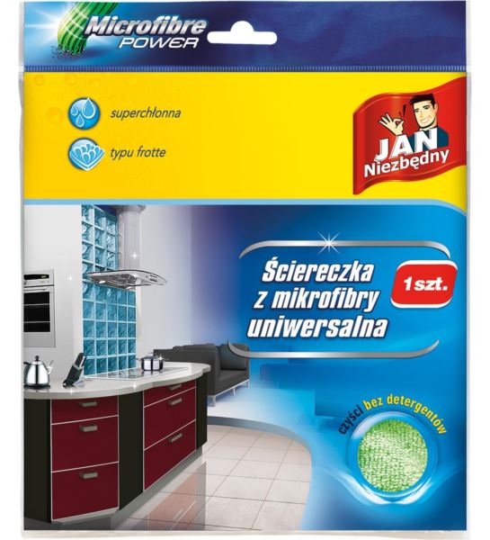 ŚCIERKA Z MIKROFIBRY - JAN-SCIEMIKRO