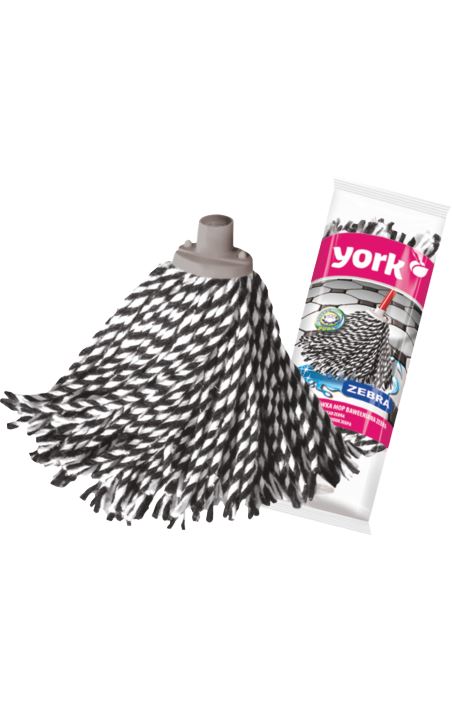 KOŃCÓWKA MOP BAWEŁNA ZEBRA - YMOPKONZEBRA