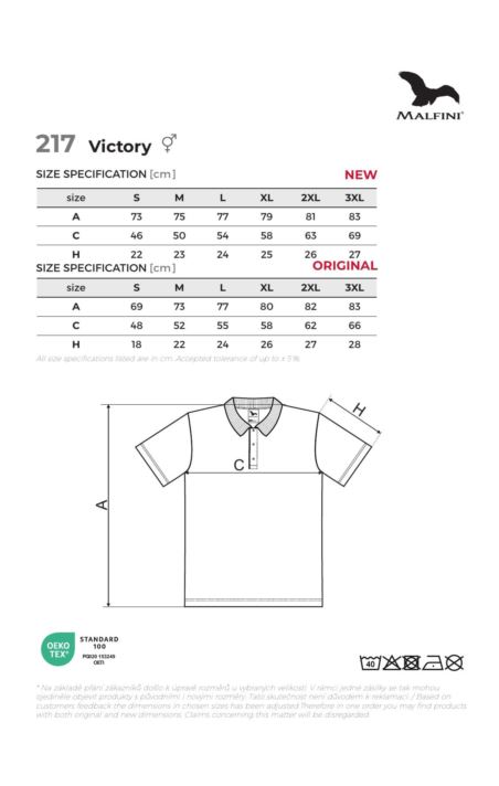KOSZULKA POLO UNISEX VICTORY-217
