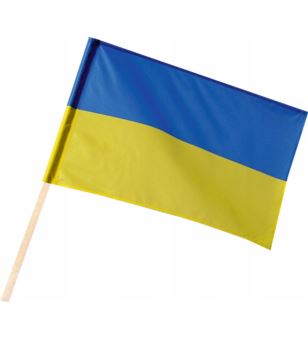 FLAGA UKRAINY Z DRZEWCEM