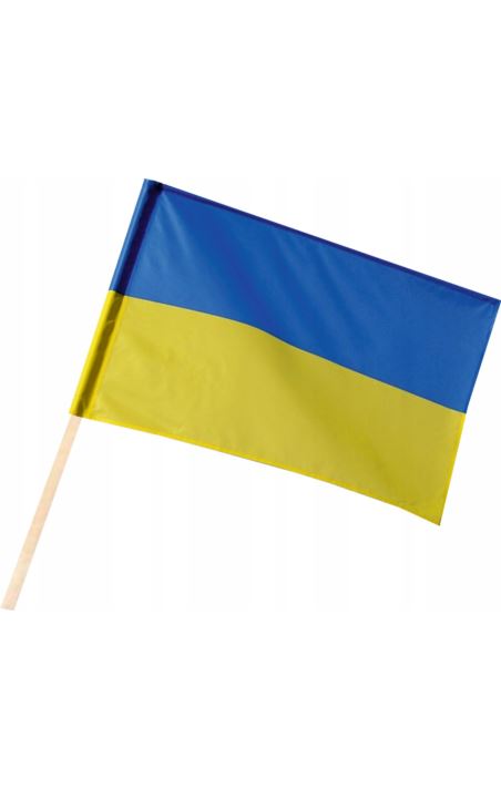 FLAGA UKRAINY Z DRZEWCEM