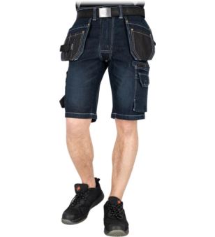 SPODNIE OCHRONNE DO PASA - KRÓTKIE - JEANS415-TS