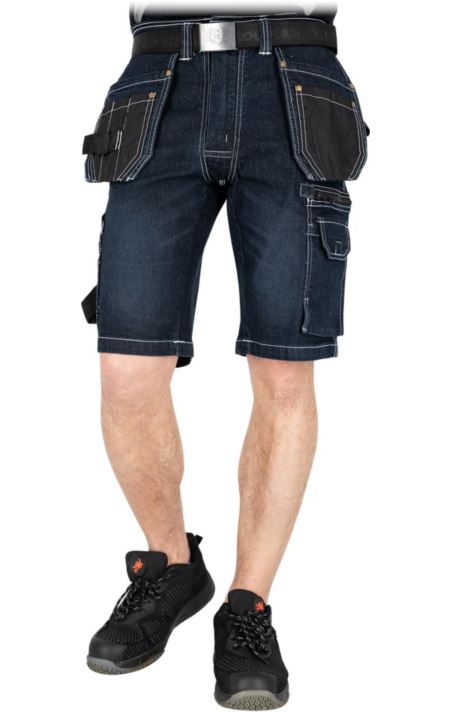 SPODNIE OCHRONNE DO PASA - KRÓTKIE - JEANS415-TS
