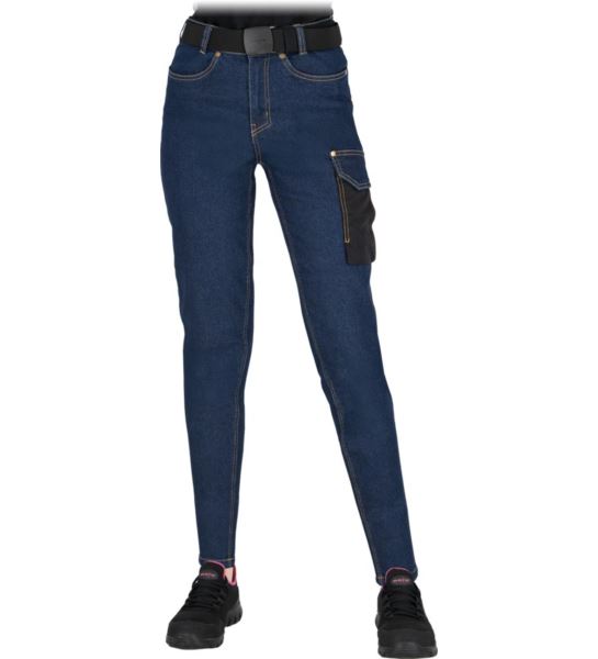 SPODNIE OCHRONNE DO PASA - JEANS-L727