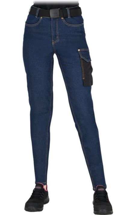 SPODNIE OCHRONNE DO PASA - JEANS-L727
