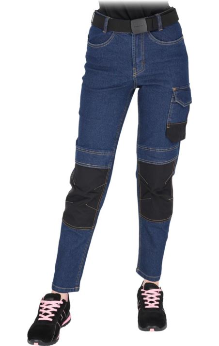 SPODNIE OCHRONNE DO PASA - JEANS-L777