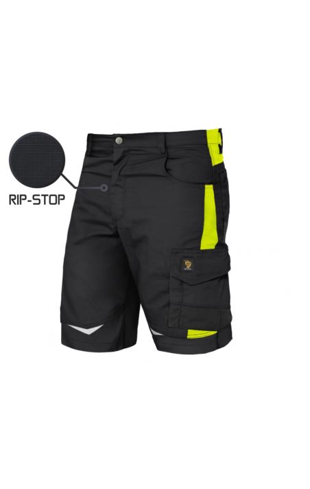 SPODNIE KRÓTKIE - HELICON SK RIP-STOP BLACK