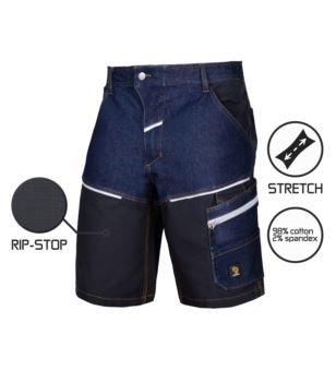 SPODNIE KRÓTKIE - LANDER SK JEANS