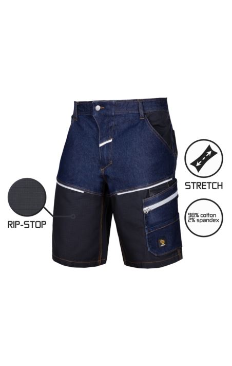 SPODNIE KRÓTKIE - LANDER SK JEANS