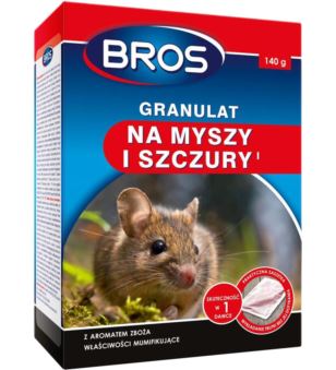 GRANULAT NA MYSZY I SZCZURY - BROS-GRAN-MYSZ