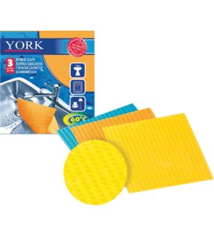ŚCIERKA GĄBCZASTA 3 SZT - YSCIEGAB