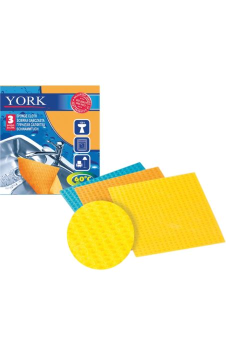 ŚCIERKA GĄBCZASTA 3 SZT - YSCIEGAB