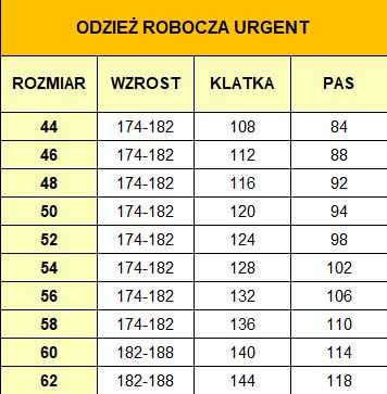 SPODNIE DO PASA URG -735 - URGENT
