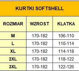 KURTKA SOFTSHELL URG - 982