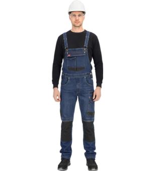 SPODNIE OCHRONNE OGRODNICZKI - JEANS303-B