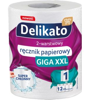RĘCZNIKI PAPIEROWE - DELIKATO-REC500