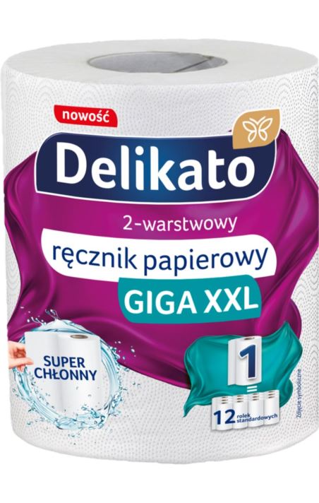 RĘCZNIKI PAPIEROWE - DELIKATO-REC500