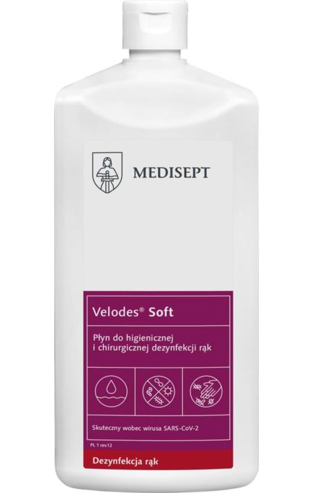 PŁYN DO DEZYNFEKCJI RĄK 8% VAT - MED-VELOSOFT