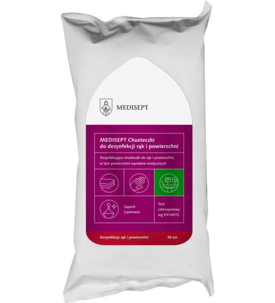CHUSTECZKI DO DEZYNFEKCJI 8% VAT - MED-WIPES