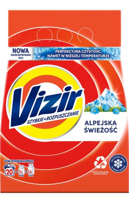 PROSZEK DO PRANIA - VIZIR-PR1-1BIA