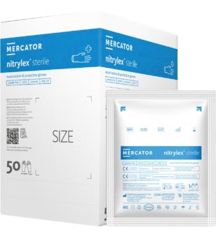 RĘKAWICE NITRYLOWE 8% VAT - RMM-NITSTERILE