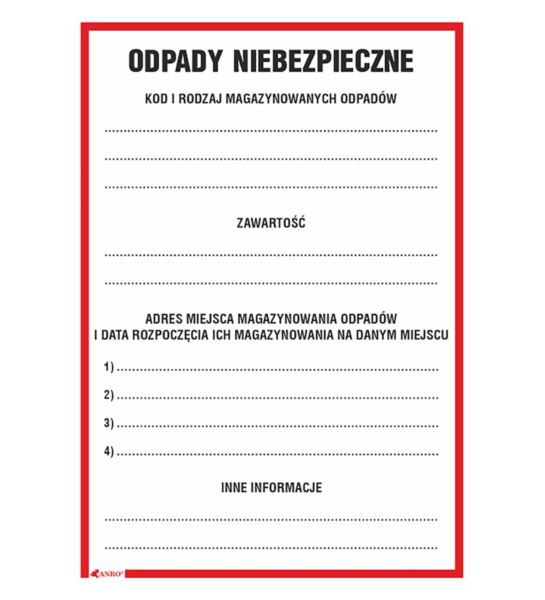ZNAK INFORMACYJNY - Z-201