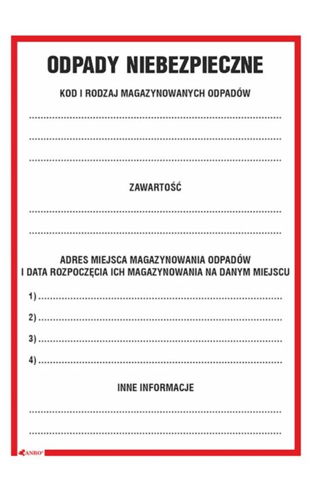 ZNAK INFORMACYJNY - Z-201
