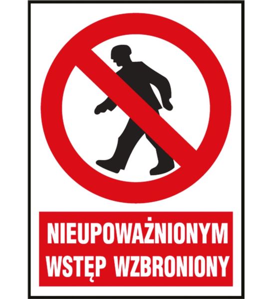 ZNAK BEZPIECZEŃSTWA - Z-2Z1