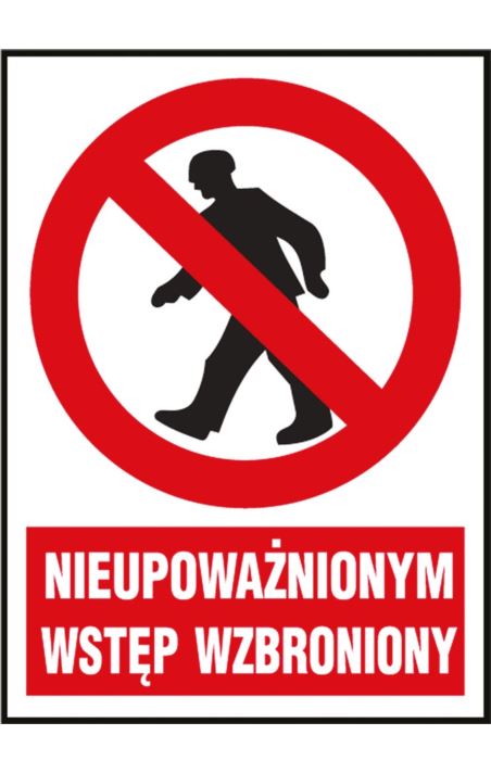ZNAK BEZPIECZEŃSTWA - Z-2Z1