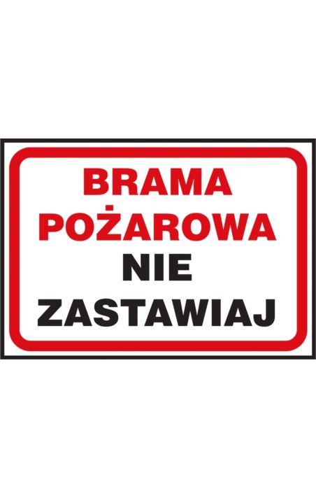 ZNAK BEZPIECZEŃSTWA - Z-42P