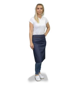 ZAPASKA DŻINS ŚREDNIA