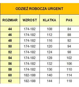 SPODNIE DO PASA URG -741 - URGENT 2